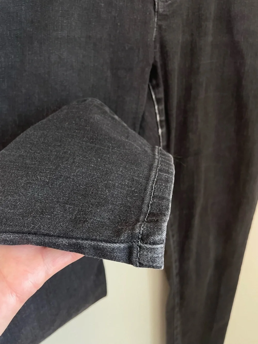 Eileen Fisher Organic Cotton Blend Slim Skinny Jeans Size 12 Casual Organic - Picture 10 of 12